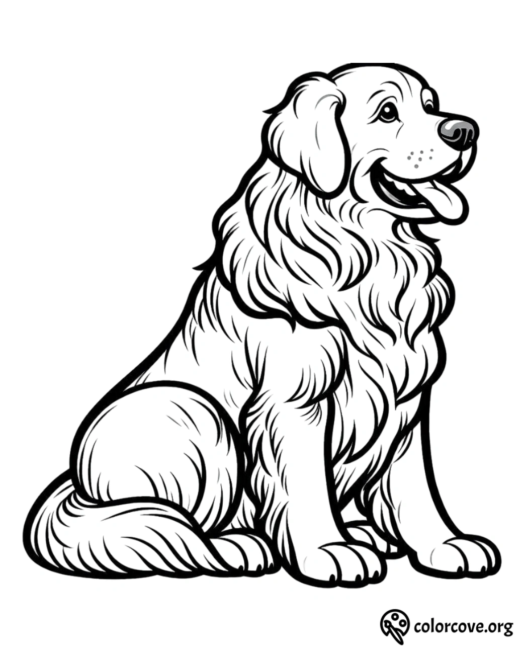 a black and white drawing of a dog