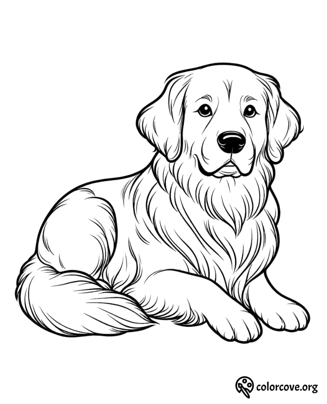 a drawing of a dog