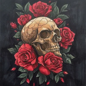 28 Gothic Coloring Pages: Mysterious Dark Fantasy Art