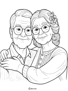 52 Grandparents Day Coloring Pages: Heartfelt Gift Ideas