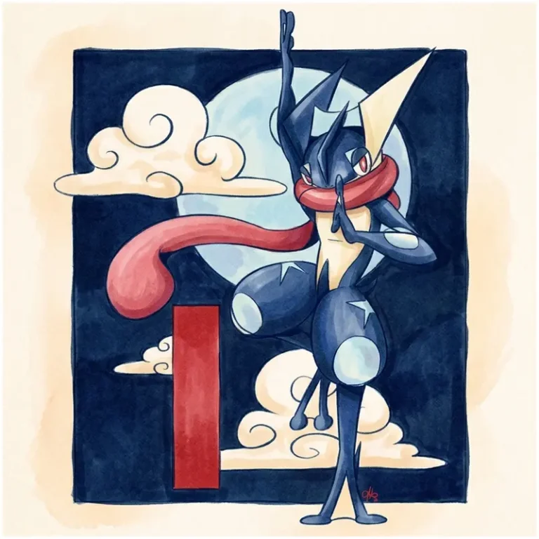 20 Greninja Coloring Pages: Print & Color for Free