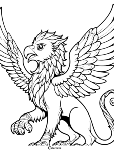 22 Free Griffin Coloring Pages