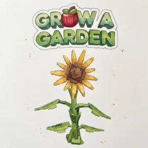 35 Coloriages Grow a Garden Pixel Art