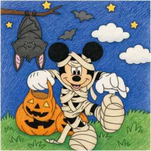 44 Halloween Disney Coloring Pages: Spooky Fun