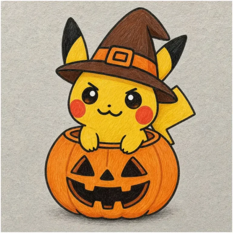 40 Pokemon de Halloween para Colorear: Kanto Espeluznan