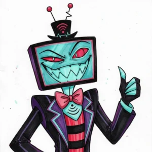 34 Hazbin Hotel Coloring Pages: Sinfully Creative Designs