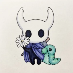 28 Hollow Knight Coloring Pages: Atmospheric Hallownest Art