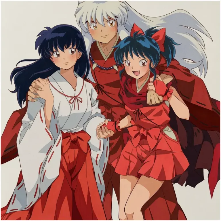 32 Inuyasha Coloring Pages: Kagome & Kikyo Printables