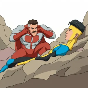 43 Invincible Show Coloring Pages: Gritty Superhero Action