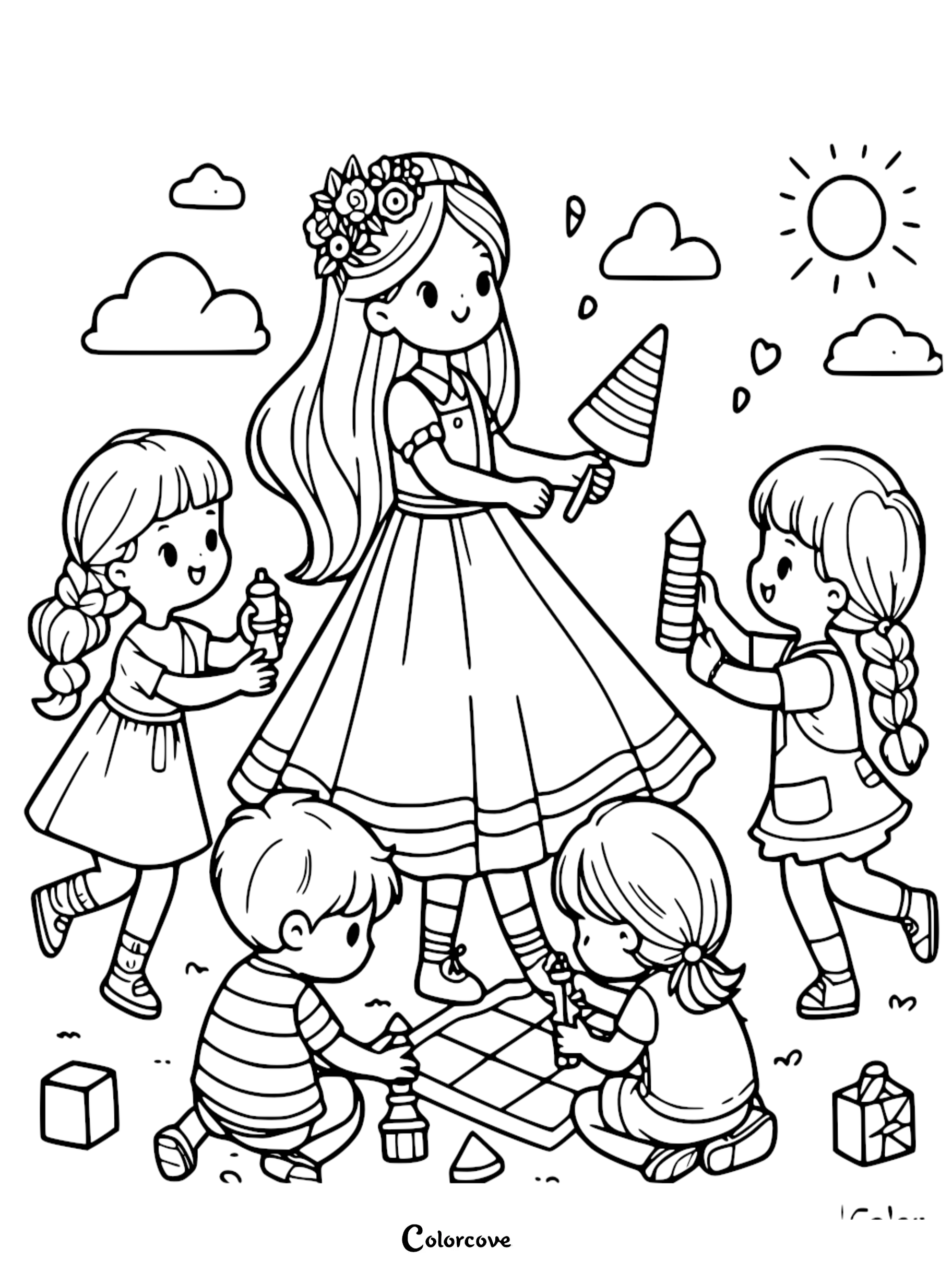Printing Colouring Pages For Kids