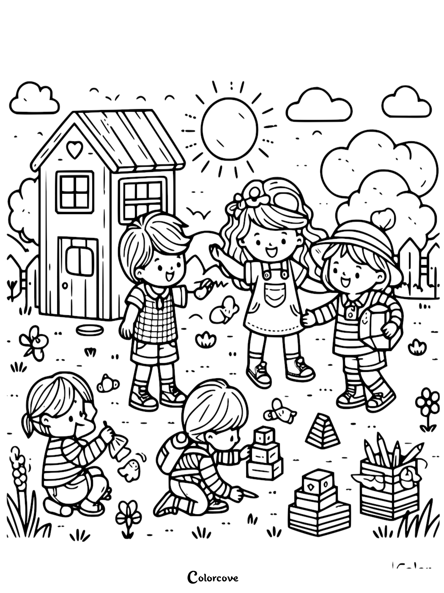 115 Free Kids Coloring Pages Creative Playtime Adventures ColorCove 115 Free Kids Coloring Pages Creative Playtime Adventures ColorCove