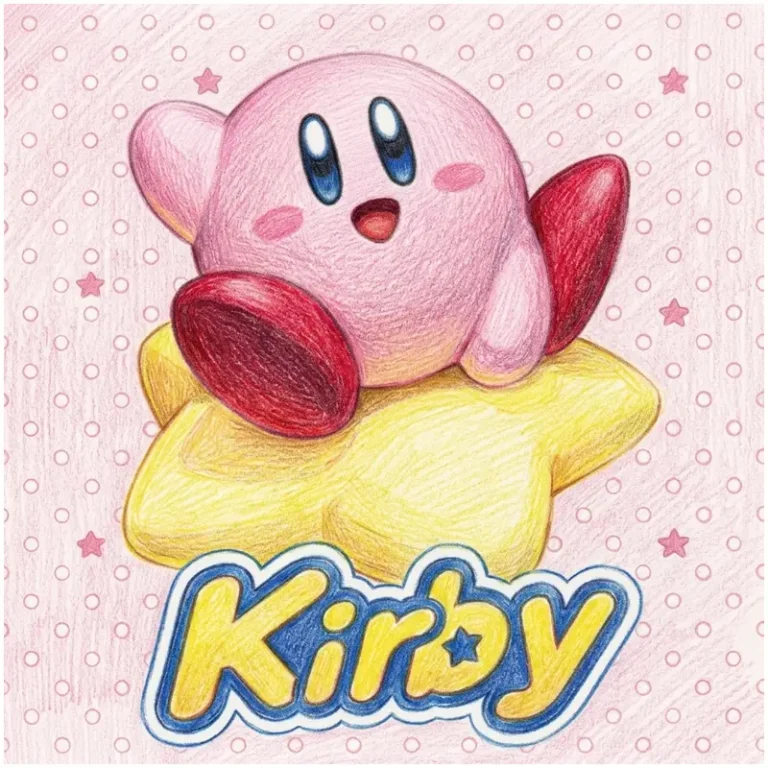 40 Kirby Coloring Pages: Warp Star Fan Art
