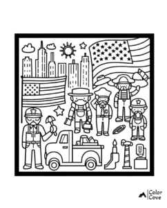 a black and white picture of a group of people