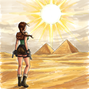 31 Dibujos Lara Croft Tomb Raider para Colorear