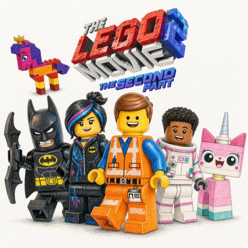 32 Lego Movie Coloring Pages: Master Builders Art