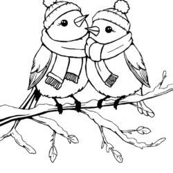 32 Free Lovebirds Coloring Pages