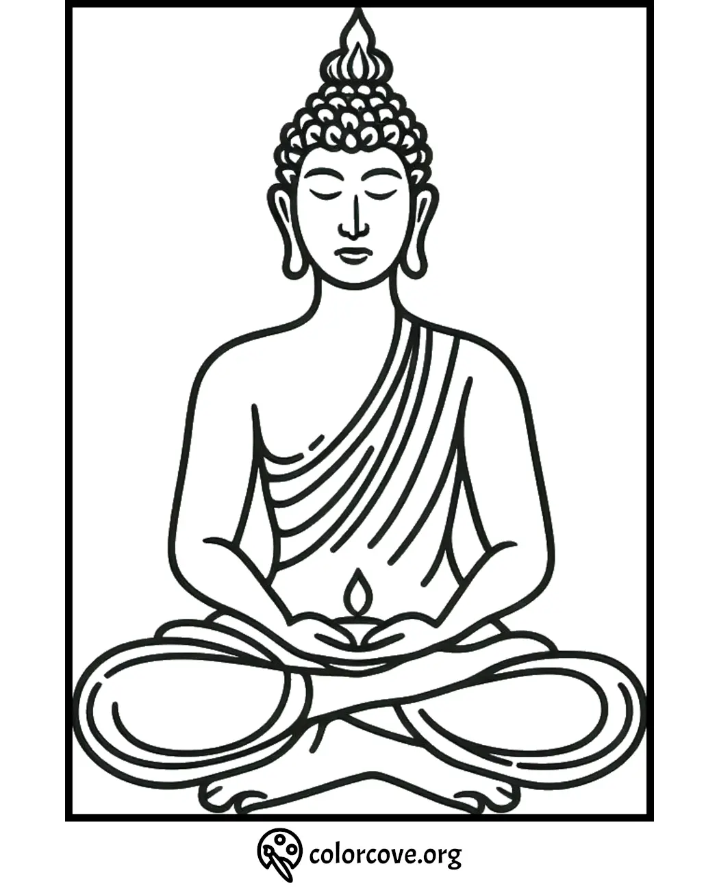 a person sitting in a lotus position