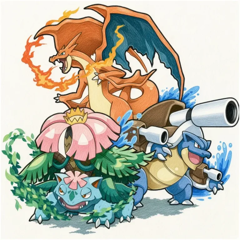 110 Mega Pokemon Coloring Pages: Battle Fan Art
