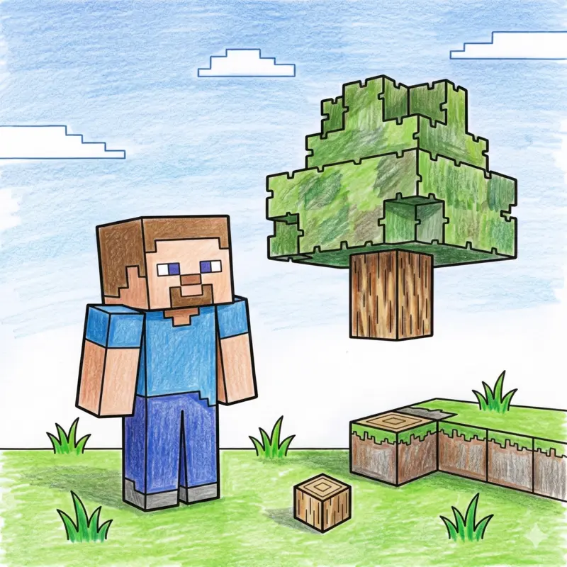 49 Minecraft Coloring Pages: Ultimate Pixel Art Collection