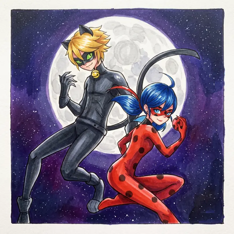 53 Miraculous Ladybug Coloring Pages: Free Printables
