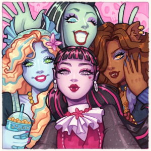 46 Monster High Coloring Pages: Free Printable Ghouls