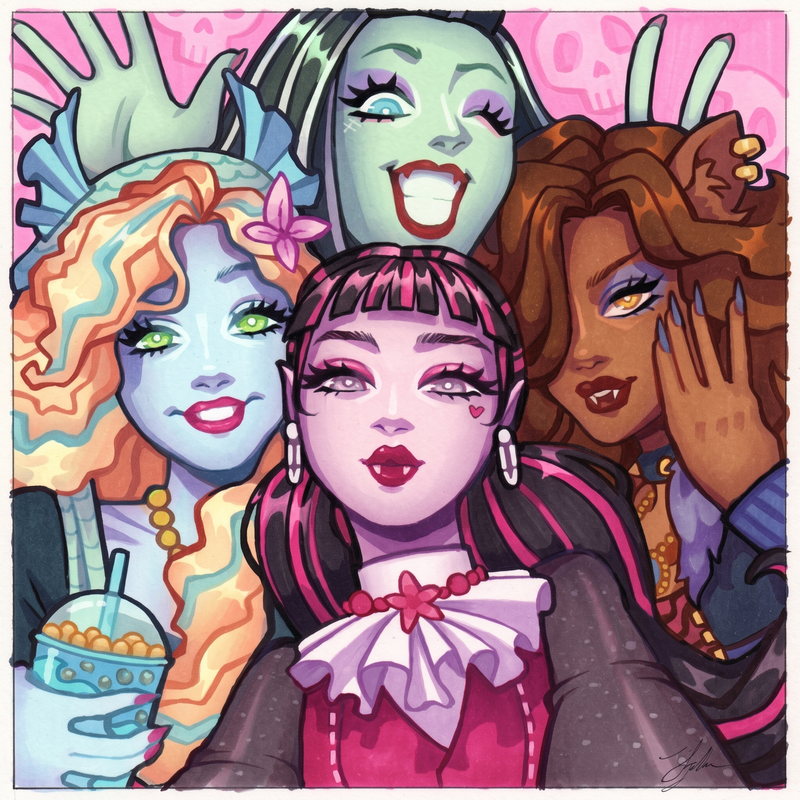 46 Monster High Coloring Pages: Free Printable Ghouls