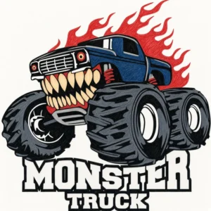 27 Dibujos de Monster Truck para Colorear