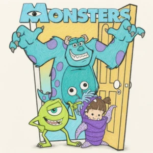 Dibujos de Monsters Inc para colorear gratis