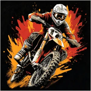 Dibujos de Motocross para Colorear (¡Imprime Gratis!)