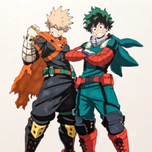 91 pages de coloriage My Hero Academia : Collection Ultime des Héros