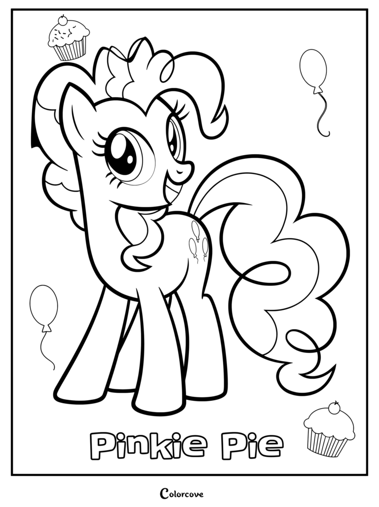 Coloriage de Pinkie Pie