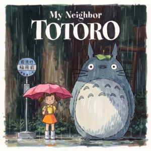 Dibujos de Mi Vecino Totoro para colorear