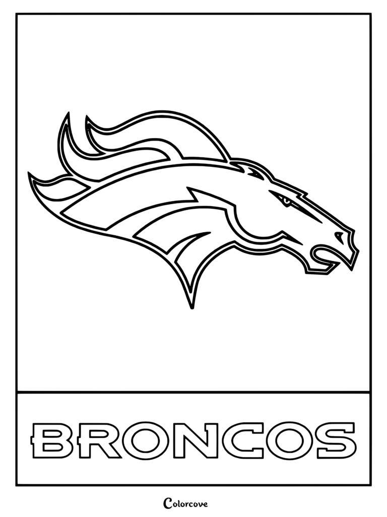 Dibujo de la NFL de Denver Broncos