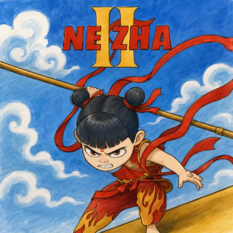 20 Ne Zha Movie Coloring Pages: Epic Fantasy Adventures