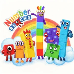 86 Numberblocks Coloring Pages: Math Magic Fan Art