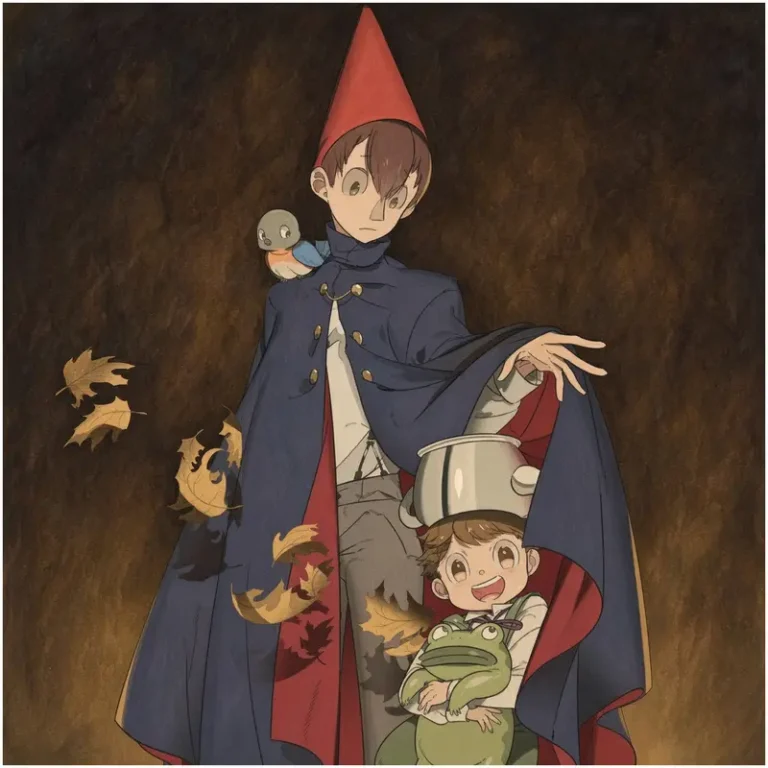 34 Over The Garden Wall Coloring Pages: The Unknown