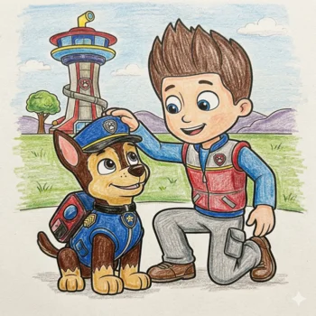 70 Free Paw Patrol Coloring Pages for Kids: Instant Download