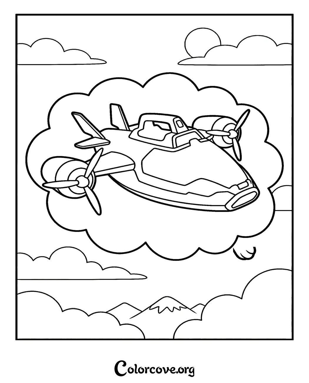 Take to the skies with this exciting Paw Patrol Air Patroller coloring page. Perfect for young fans of the show, this free printable sheet is ready for instant coloring fun.