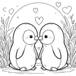 Penguin Coloring Pages Free Printable (22)