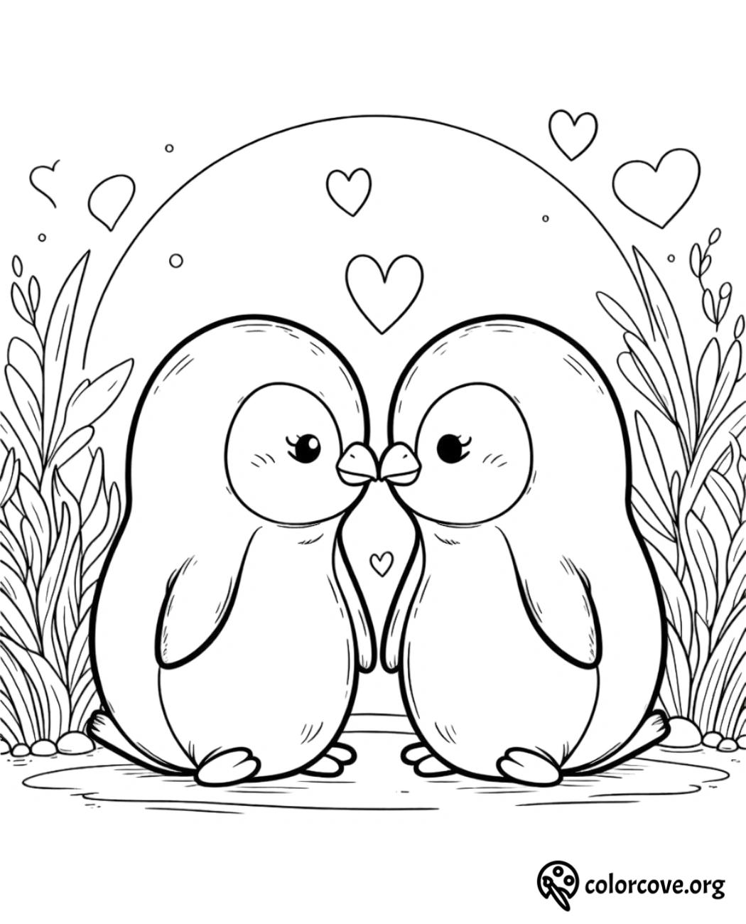 27 Free Penguin Coloring Pages