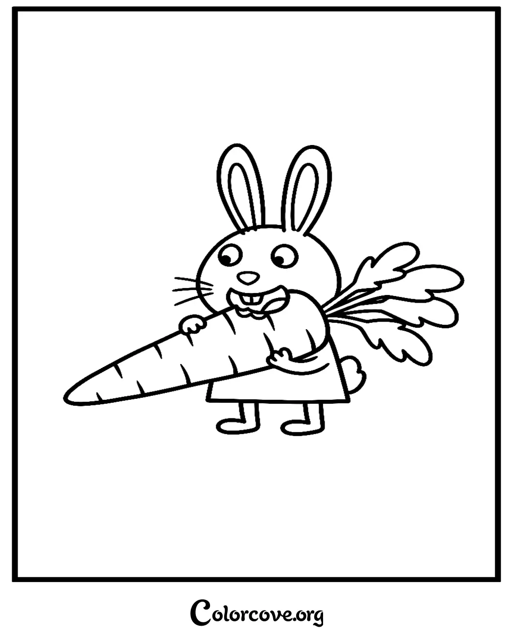 Bring the world of Peppa Pig to life with this fun coloring page featuring Richard Rabbit enjoying a healthy snack. Download and print this high-quality coloring sheet for your child in just seconds.
