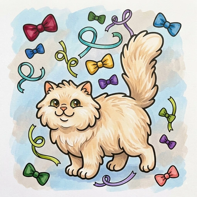 46 Persian Cat Coloring Pages: Elegant Fluff for Artists