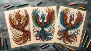 33 Free Phoenix Coloring Pages
