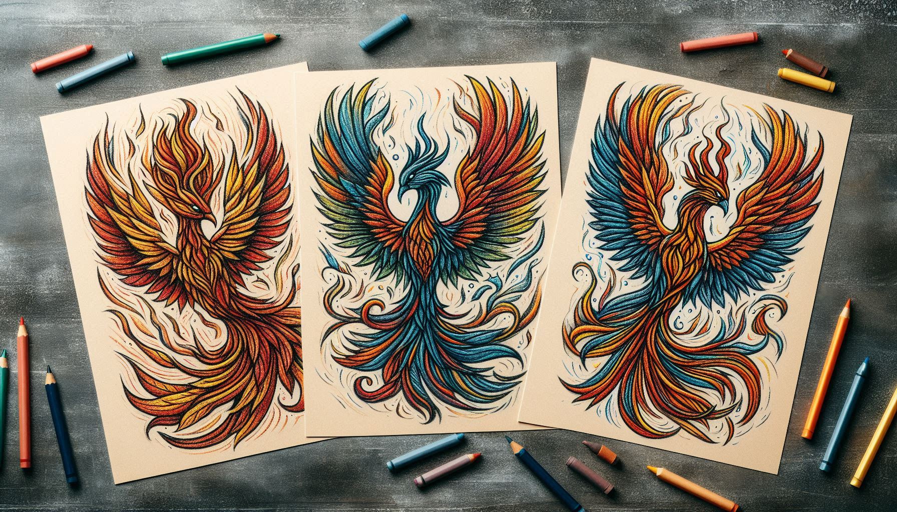 33 Free Phoenix Coloring Pages