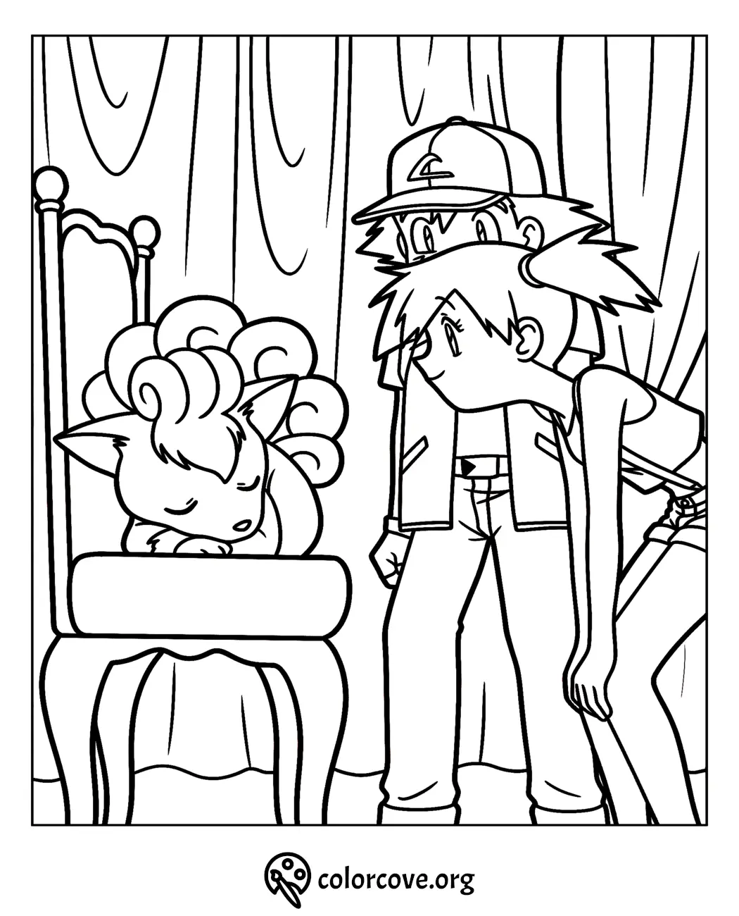 Pokemon Kanto Coloring Pages Free Printable (17)