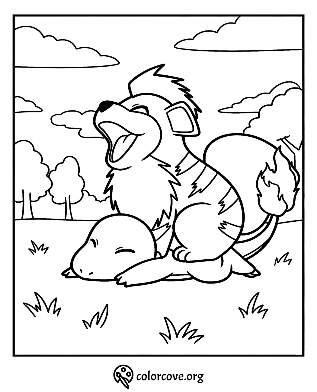 Pokemon Kanto Coloring Pages Free Printable (18)