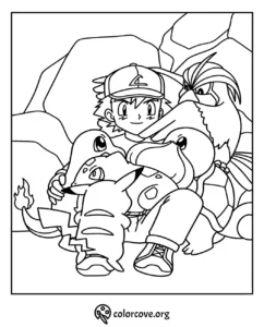 Pokemon Kanto Coloring Pages Free Printable (27)