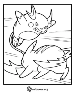Pokemon Kanto Coloring Pages Free Printable (28)