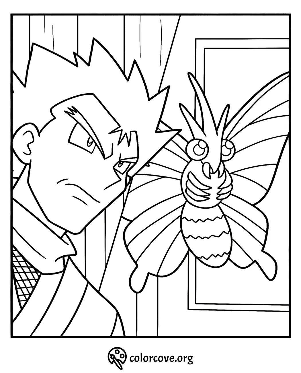 Pokemon Kanto Coloring Pages Free Printable (34)