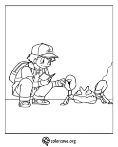 Pokemon Kanto Coloring Pages Free Printable (36)